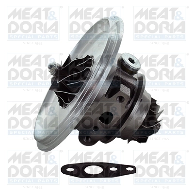 Core assembly, turbocharger